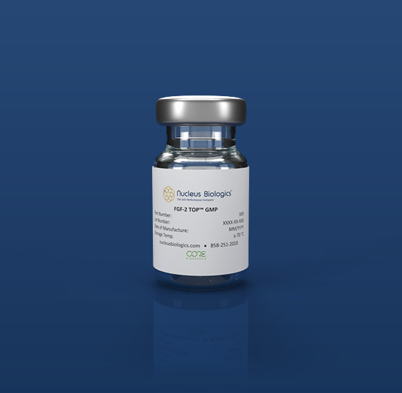 Human recombinant FGF-2-TOP GMP vial